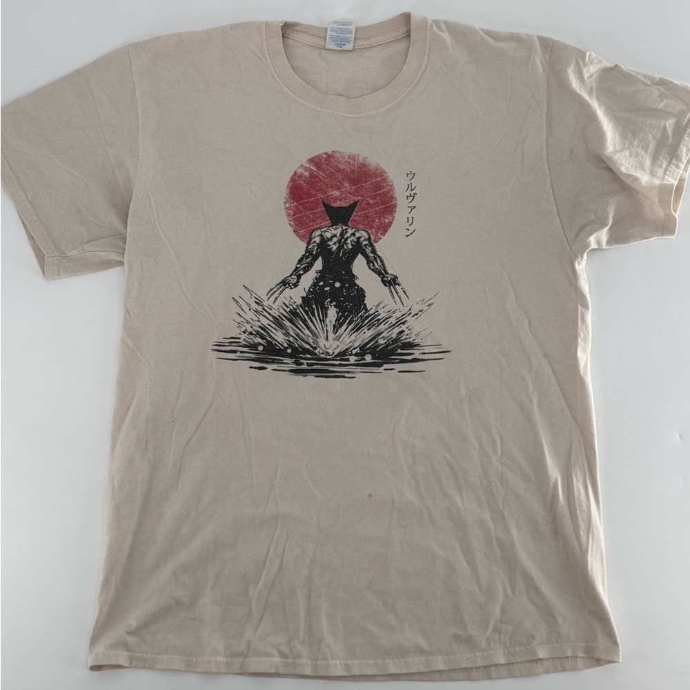 Wolverine T-Shirt‎ 100% Cotton L
